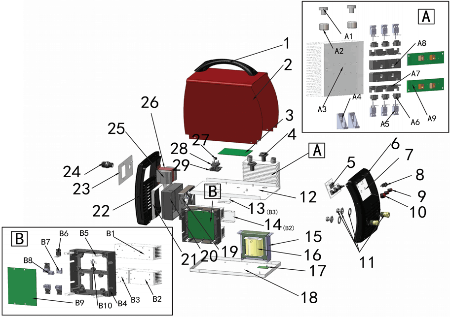 Аис 220д elitech схема